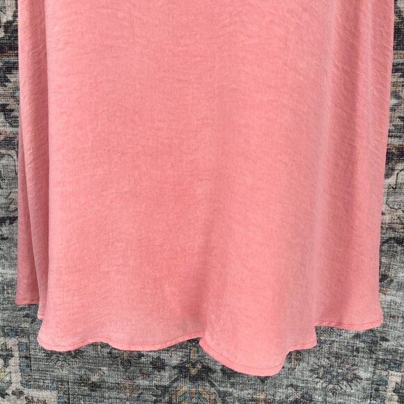 Show Me Your Mumu Gomez Mini Dress Satin Pink Size M - Picture 4 of 13